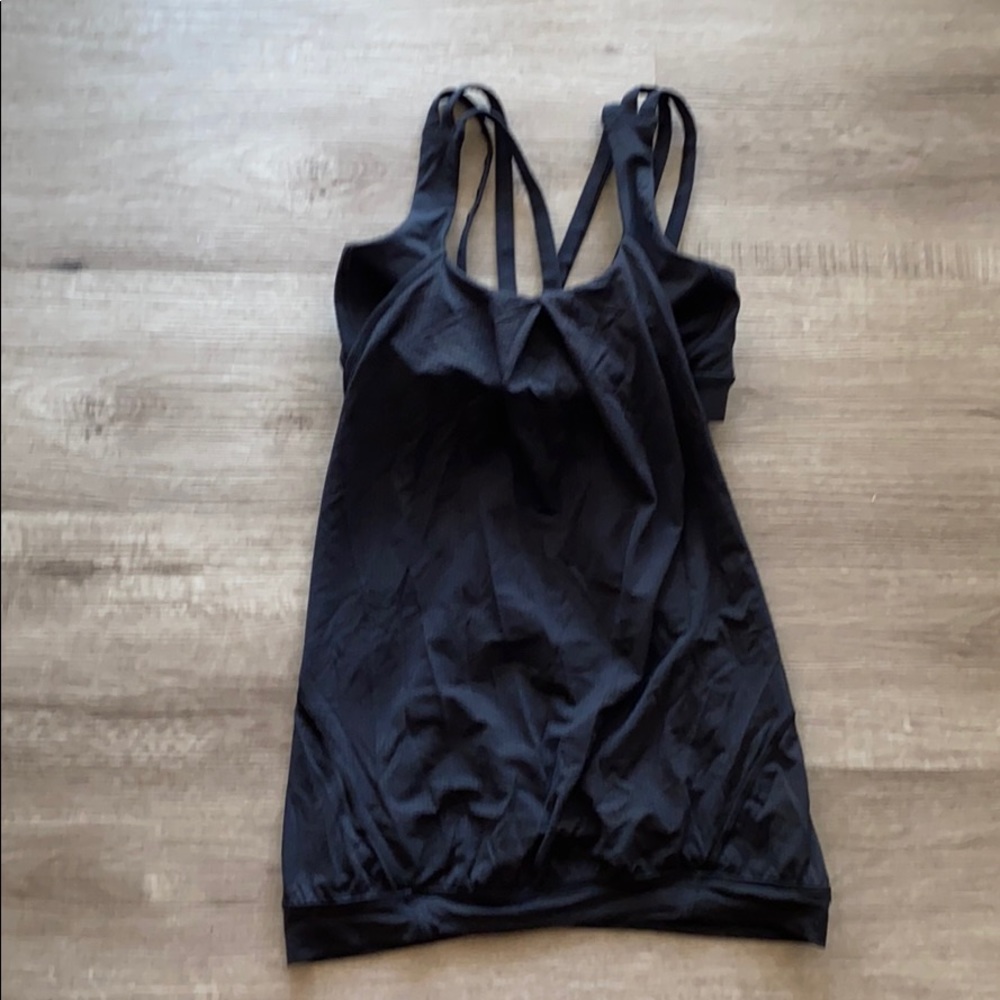 Lululemon Black Nouveau Limits Tank